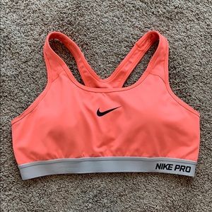 Nike Pro padded sports bra.